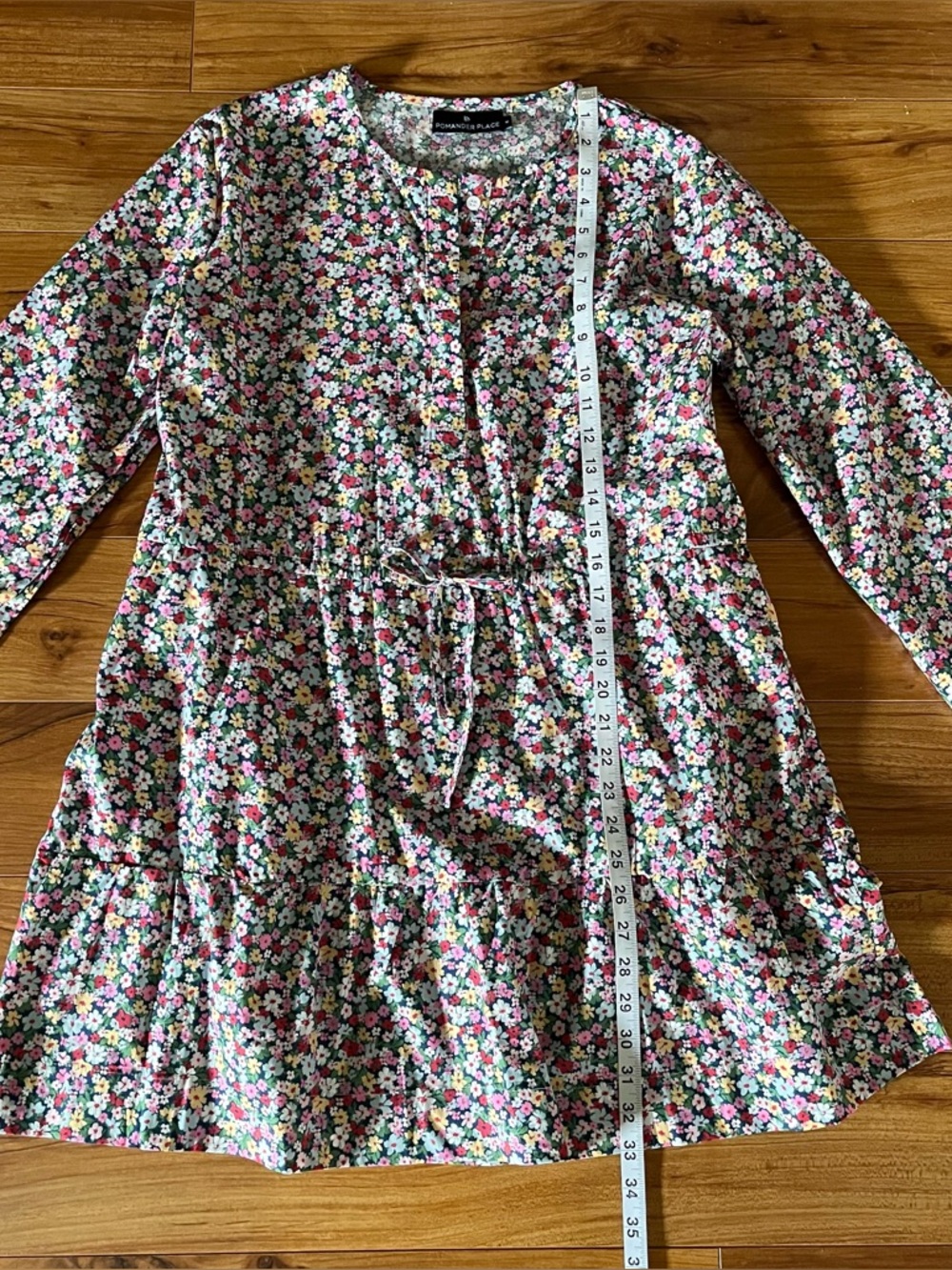 Tuckernuck Lucy Floral Shirt Dress Medium - Picture 9 of 13